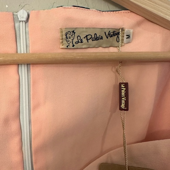 Floral Off-Shoulder Dress Le Palais Vintage M New - Picture 3 of 5